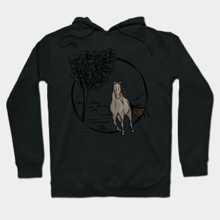 Iceland: the Icelandic horse Hoodie